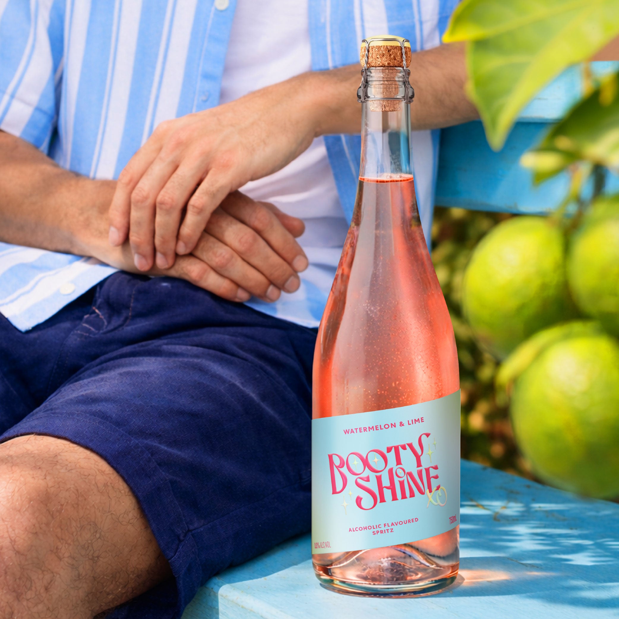 Booty Shine XO Watermelon & Lime - 750mL Bottle