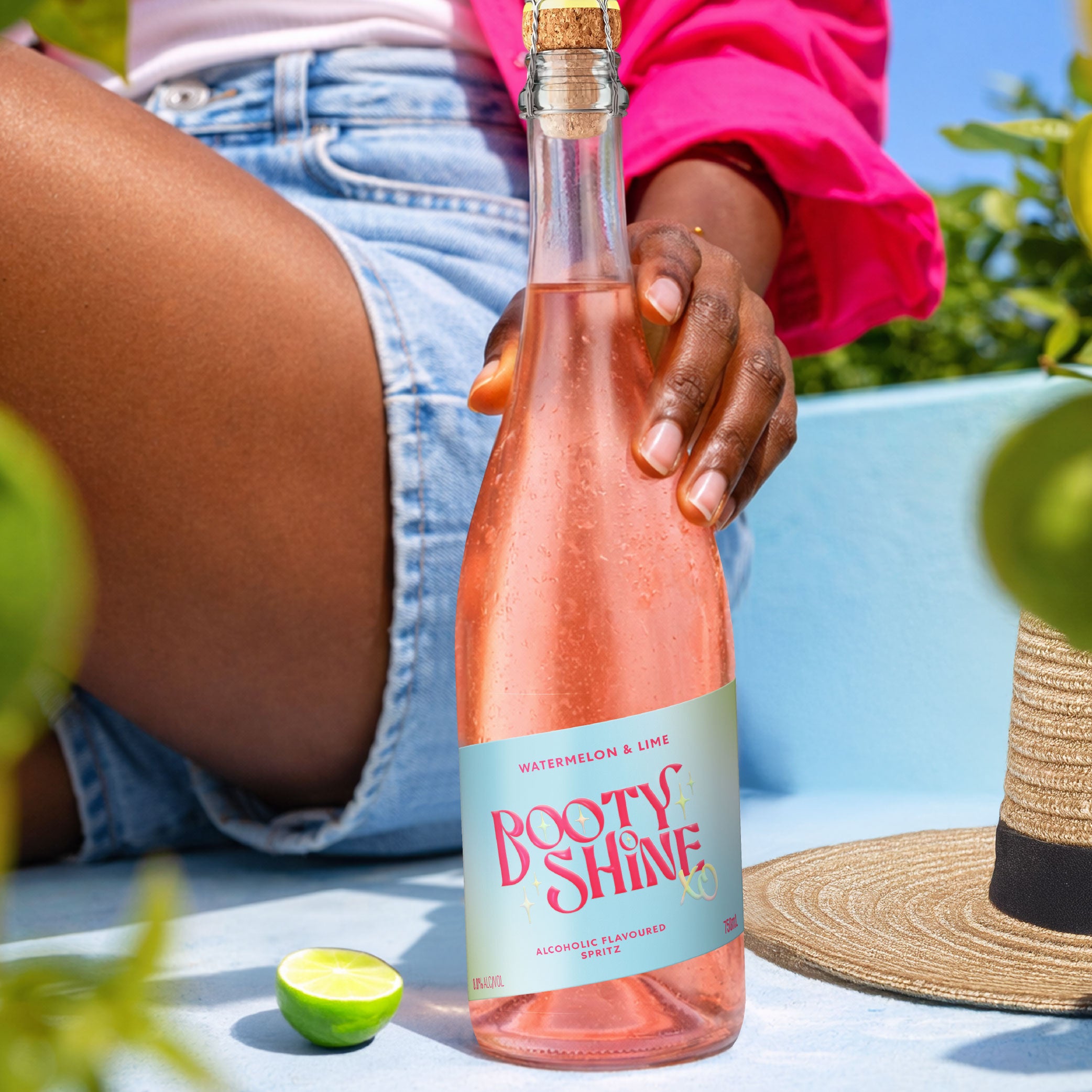 Booty Shine XO Watermelon & Lime - 750mL Bottle