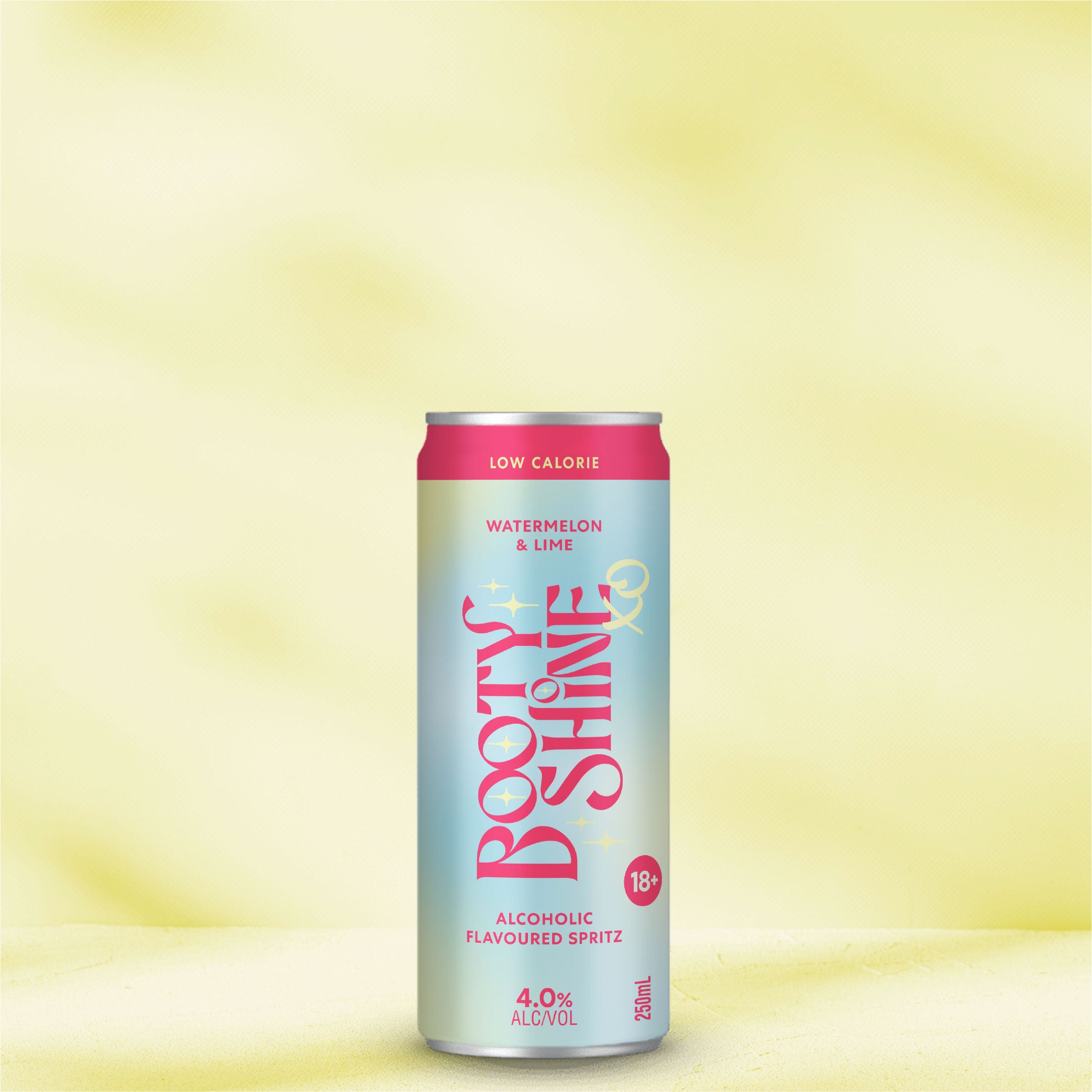 Booty Shine XO Watermelon & Lime Cans - 24 Pack