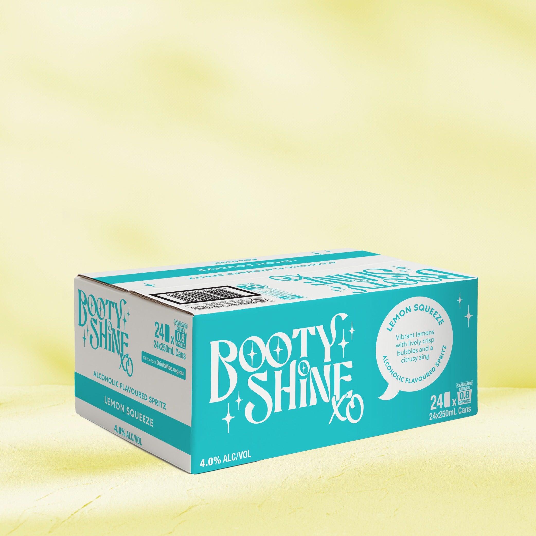 Booty Shine XO Cans Mixed Pack - 24 Pack